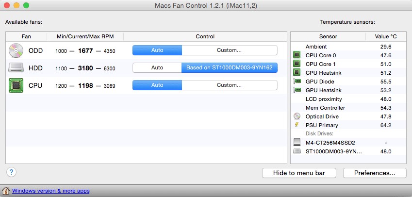 Mac/smc fan control for windows